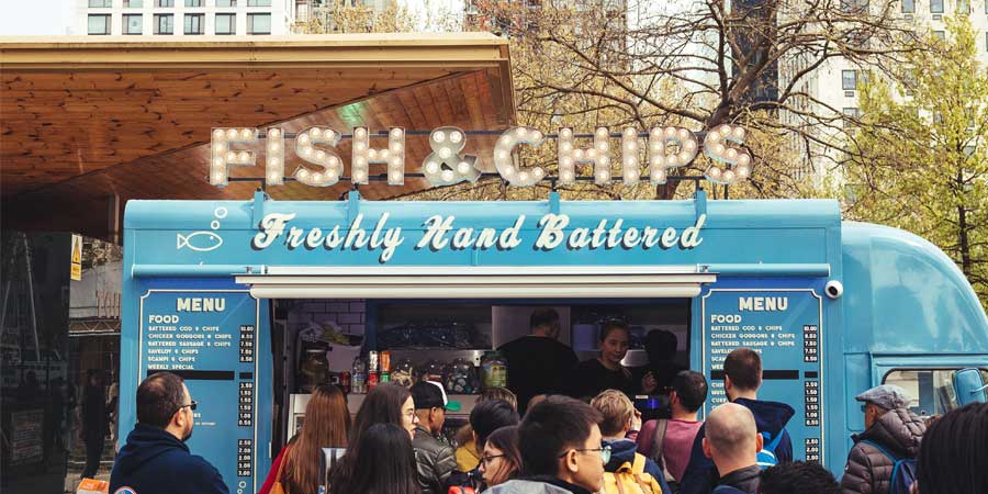 een foodtruck huren