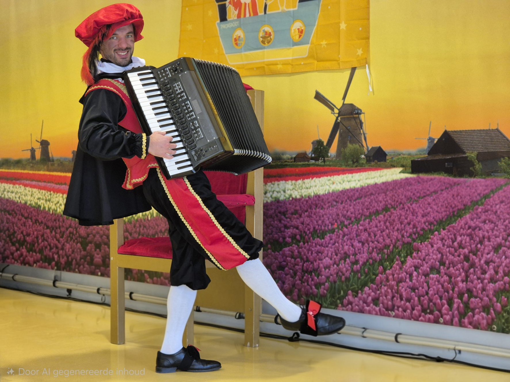 Muziek Piet - Accordeon (Sinterklaas)