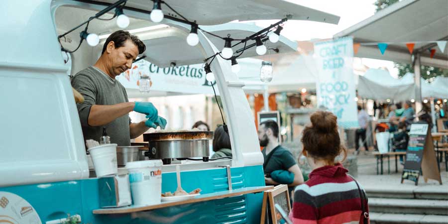 Foodtruck aan huis