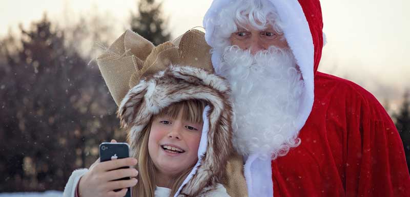 Rondlopend kerstentertainment thema